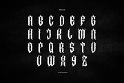 Exilium | Black Metal Font, a Blackletter Font by Denustudios (Thumbnail 10 of 12)