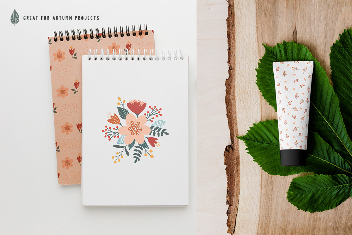 Cute graphics fall, florals, animals, a Graphic by Yaaas Design (Photo 11 of 14)