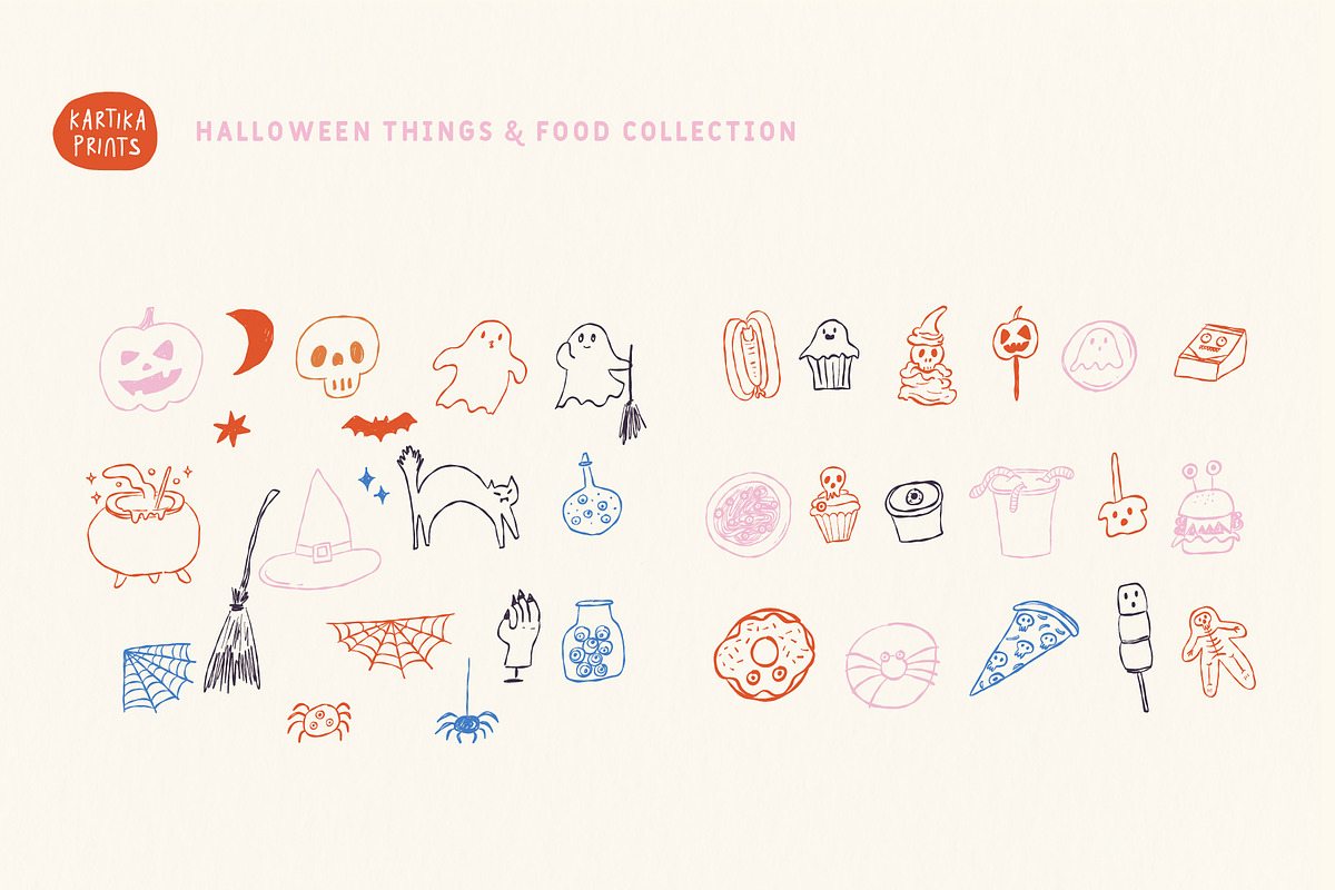 Halloween Clipart and Frames, an Illustration by Kartika Prints (Photo 9 of 11)