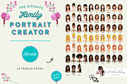 Portrait Creator Family Summer Beach, a Person Illustration by Lauren Lesley Studio (Thumbnail 3 of 15)