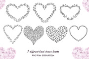Valentine's Day Watercolor Cats, an Animal Illustration by TanataDesign (Thumbnail 7 of 10)