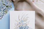 Airy Blue Watercolor Collection, an Object Graphic by Kaleriia (Thumbnail 8 of 13)