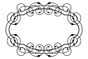 Line curl frame.