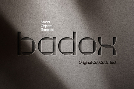 Debossed Concrete Logo Mockup, a Mockup by Design Squad
