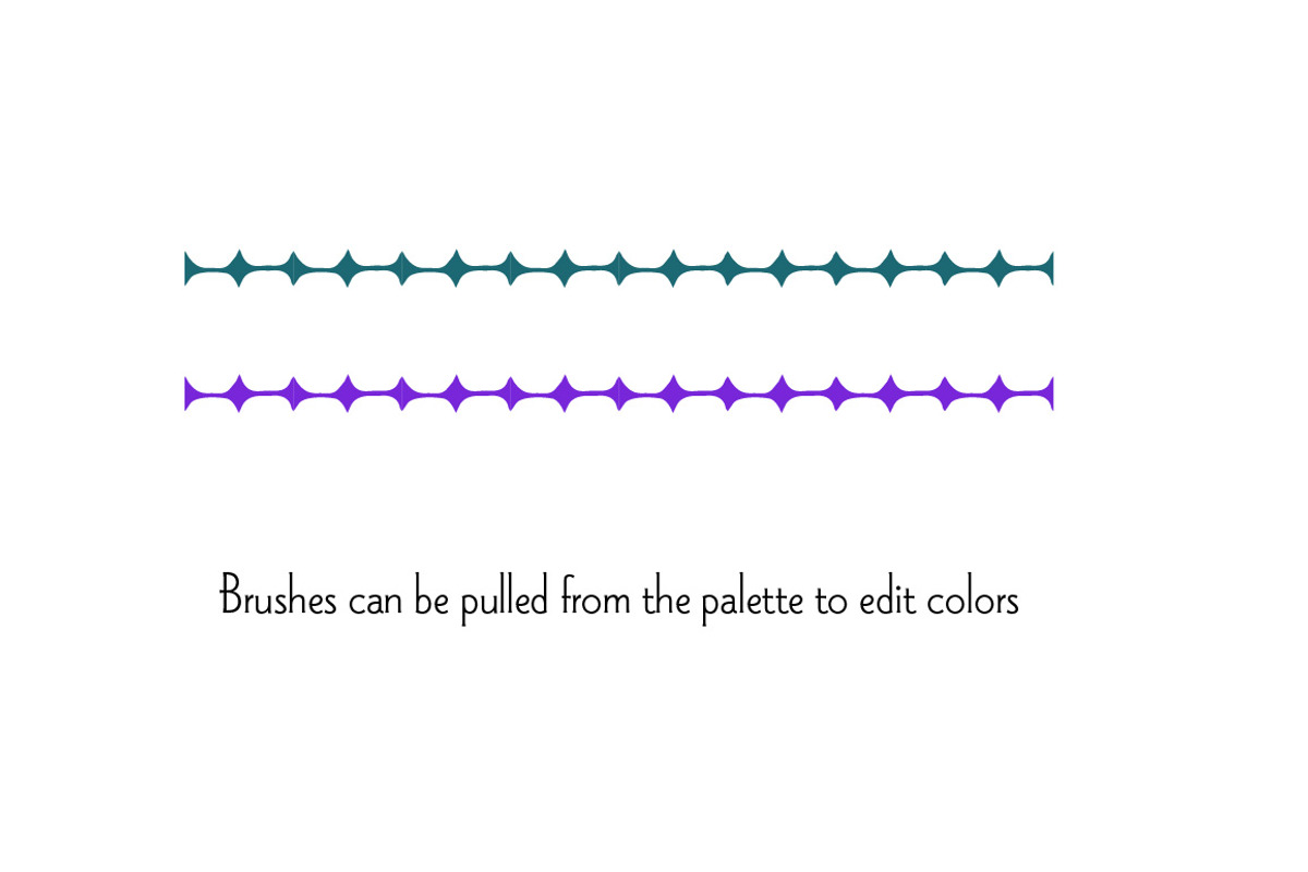Hand Drawn Border Patterns, a Pattern Graphic by Melissa Held Designs (Photo 2 of 4)