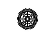Gear & Cogwheel Silhouette Vector Bu, an Illustration by jahid234 (Thumbnail 41 of 51)