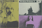 Broken Printer 3 .PSD Template, a Layer Style Add-On by bbymedia.store (Thumbnail 4 of 10)