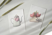 Valentine's day set 50 cliparts., a Decorative Illustration by My watercolor shop (Thumbnail 5 of 5)