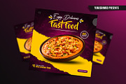 Fast Food Instagram Post Template, a Social Media Template by Yunus Ahmad (Thumbnail 3 of 5)