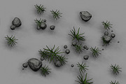 Zbrush - Grass, Mud, Puddles, an Environmental 3D Model by PurePolygons (Thumbnail 2 of 3)