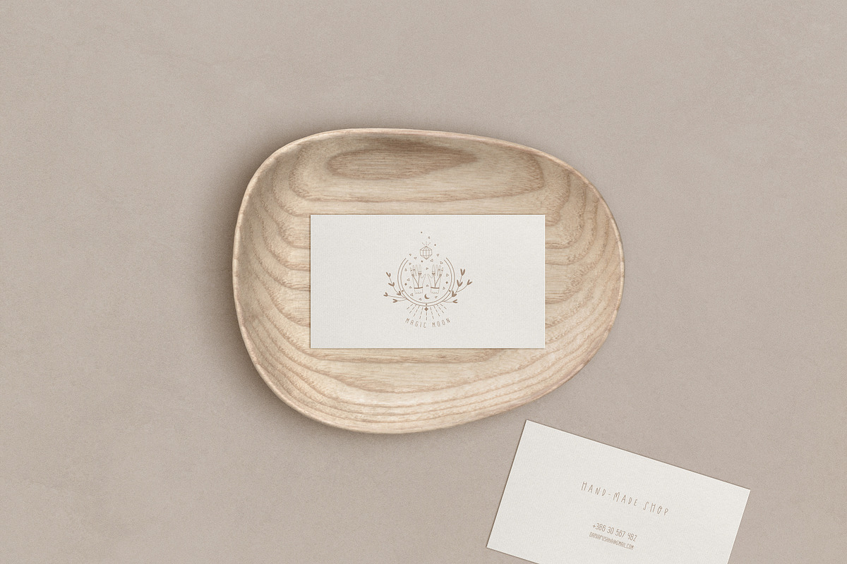 'MAGIC MOON' 22 LOGO TEMPLATES, a Branding & Logo Template by Luna Dreams (Photo 7 of 15)