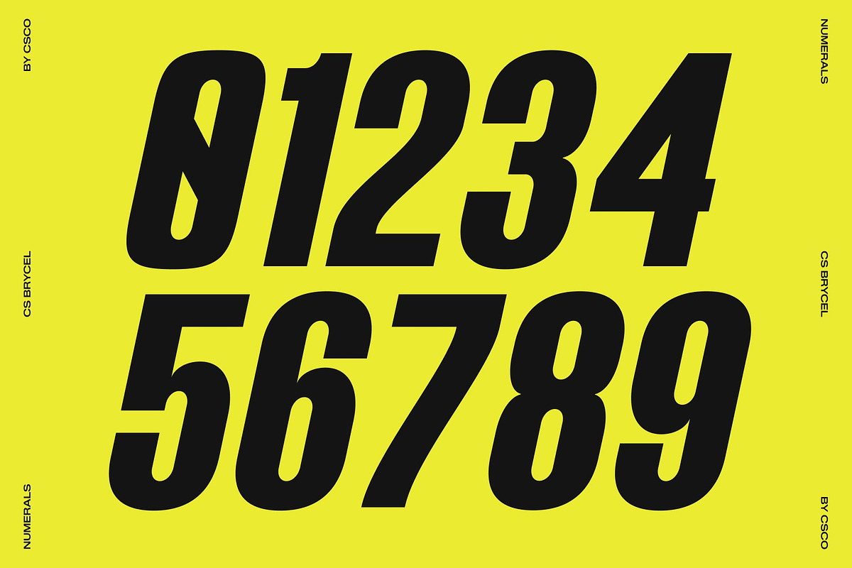 CS Brycel – Condensed Font, a Sans Serif Font by Craft Supply Co. (Photo 6 of 8)