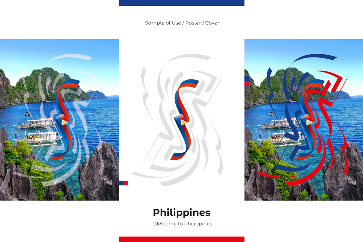 Philippines flag ribbon vector, a Templates & Theme by Simbos (Photo 3 of 9)