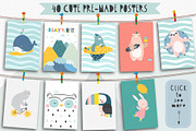 Scandinavian Summer Set, an Animal Illustration by Good Genie (Thumbnail 2 of 8)