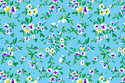 Simple daisies. Vector set 4 prints., a Pattern Graphic by GALAKAM (Thumbnail 5 of 6)
