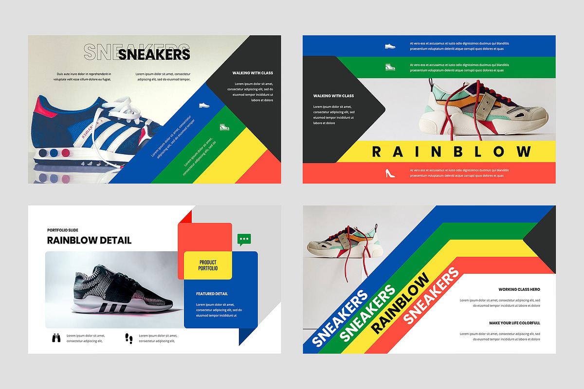 Rainblow - Presentation Template, a Presentation Template by TMint Creative