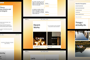 Portfolio Website Figma Template, an UI Kit Template by Rozepaars Design (Thumbnail 5 of 5)