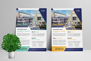 Modern Clean Real Estate Flyer