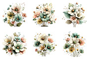 Spring wildflower clipart, an Illustration by SinaCreation (Thumbnail 3 of 11)