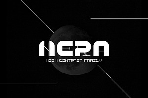 Nera - high contrast family