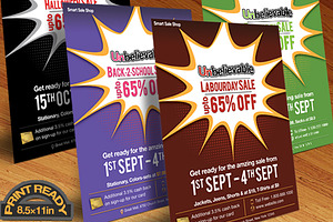 Any Event Day Sale Flyer, Poster