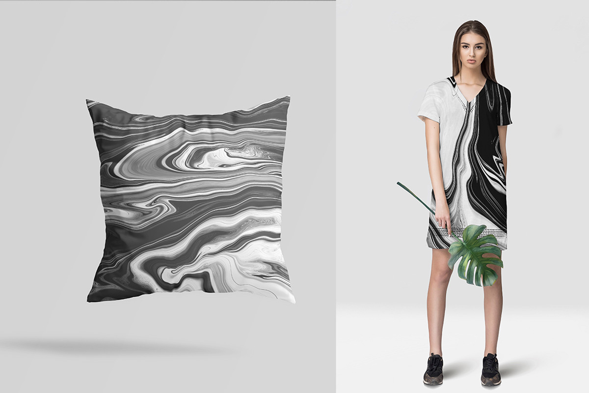 Ink marble Collection, a Background Graphic by ViktoriaLapshyna (Photo 14 of 15)