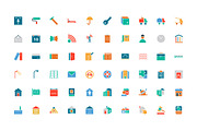 150 Real Estate Colored Icons, an Outline Icon by Creative Stall (Thumbnail 3 of 3)