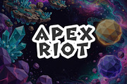 Apex Riot, a Blackletter Font by pictranoosa_studio (Thumbnail 9 of 9)
