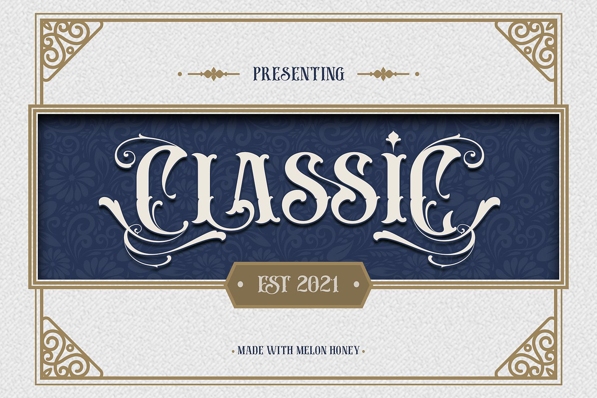 Melon Honey Typeface, a Blackletter Font by alit design (Photo 7 of 15)