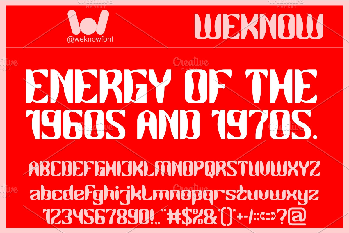 Right On font, a Sans Serif Font by weknow (Photo 4 of 8)