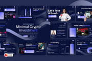 Minimal Crypto Investment PowerPoint, a Presentation Template by Loin Studio (Thumbnail 1 of 4)