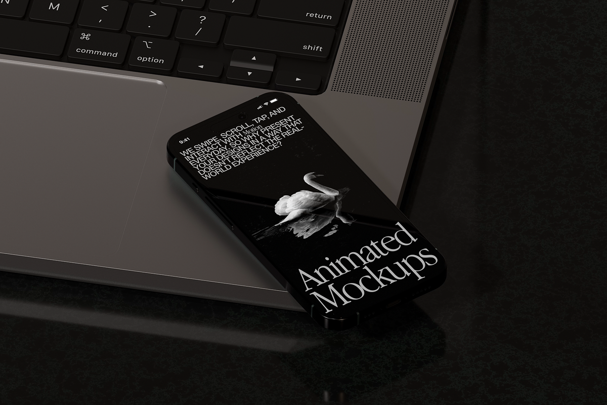 iPhone 16 Animated Studio Mockup, an iPhone Mockup by Arpit Brandings (Photo 4 of 5)