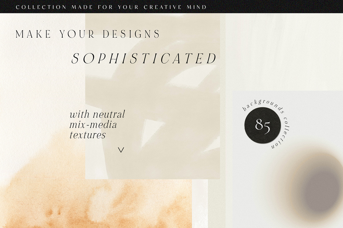 NUDE neutral textures & infographic, an Object Graphic by Lana Elanor (Photo 4 of 13)