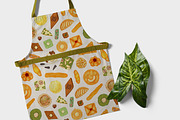 Oriental sweets set + backgrounds, a Food Illustration by Good Studio (Thumbnail 19 of 21)