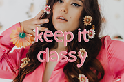 Bubble Modern Display Font, a Sans Serif Font by SocialStyleTemplates (Thumbnail 2 of 6)