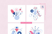 Weird Things - Clipart Collection, a Decorative Illustration by Leila Divine (Thumbnail 6 of 11)
