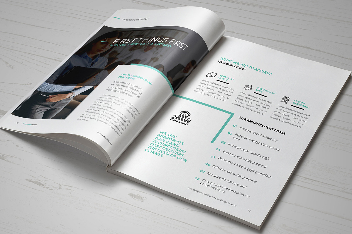 Business Proposal, a Brochure Template by Sabin (Photo 6 of 9)