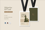 Miguelas - ID Card, a Print Template by Fannan Studio (Thumbnail 1 of 3)