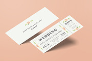 Wedding Invitation Ticket, an Invitation Template by Guuver (Thumbnail 1 of 3)