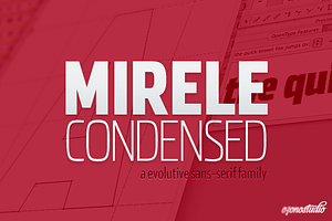 Mirele - Evolutive Font