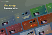 Homepage Powerpoint, a Presentation Template by NecrolitSlide (Thumbnail 12 of 12)