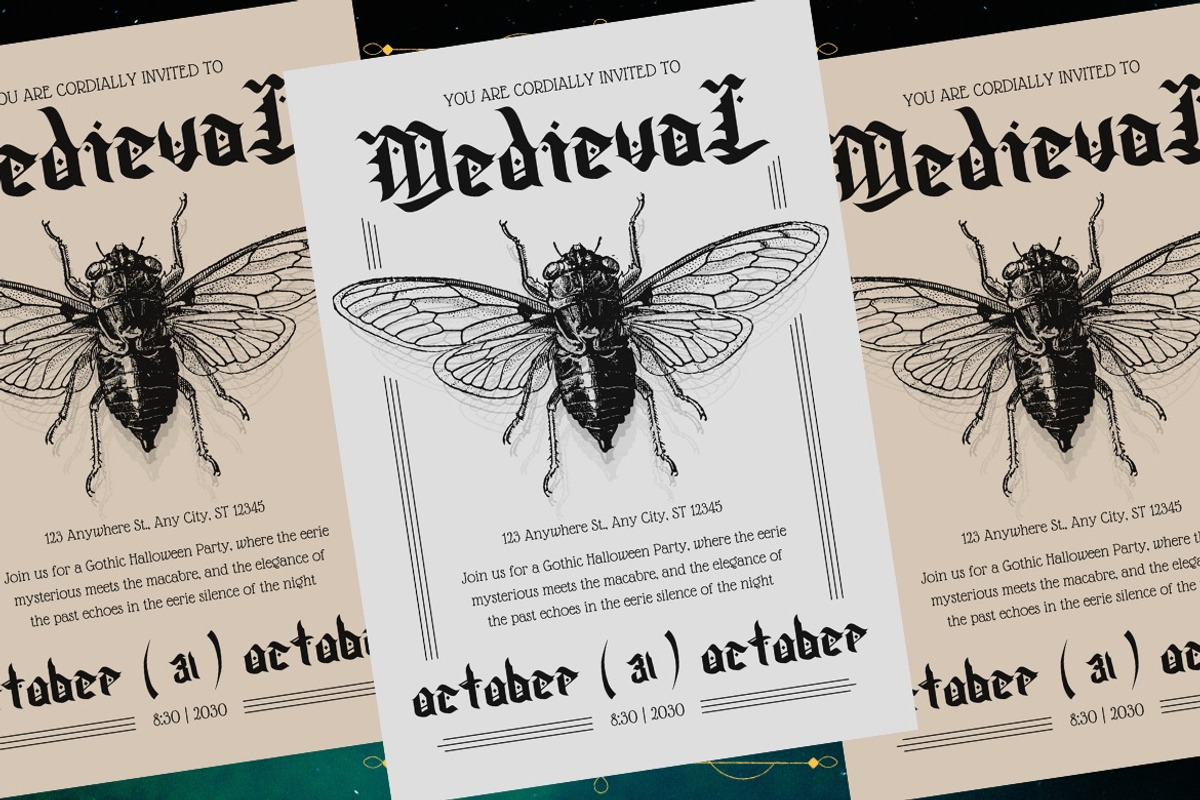 Sinevas - Modern Blackletter Font, a Blackletter Font by Dhabee (Photo 13 of 15)