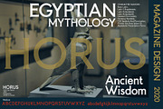 Horus - Serif Font Family, a Serif Font by Artistic & Unique (Thumbnail 9 of 14)