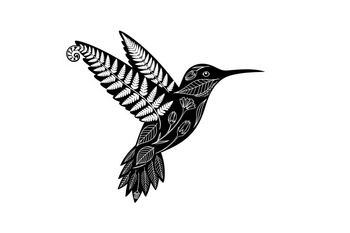 Decorative Floral Hummingbird Bundle, an Illustration by jahid234 (Photo 15 of 31)