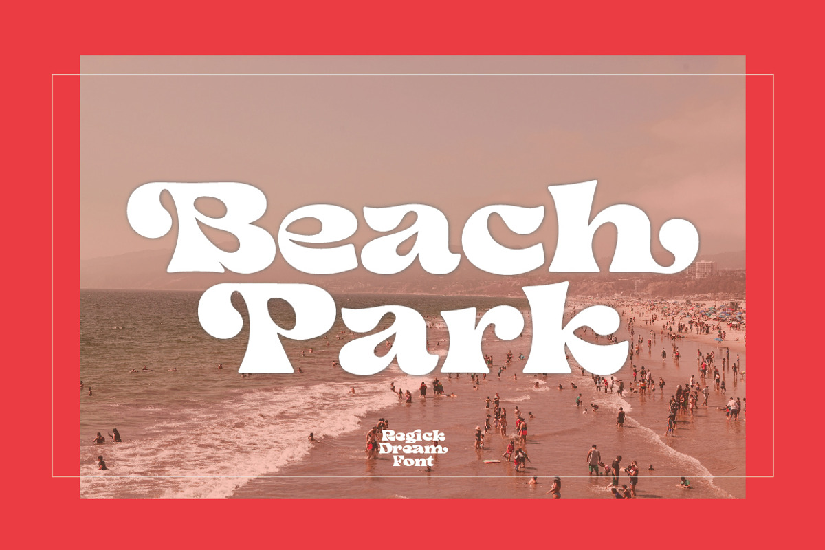 Regick Dream – Retro Display Font, a Serif Font by Typebae (Photo 4 of 9)