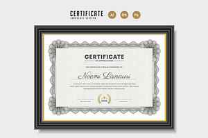 022. Clean Certificate Template