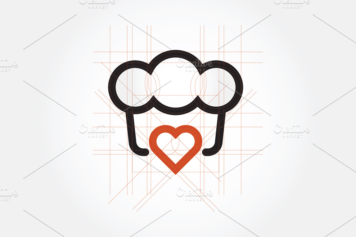 Chef-Heart - Chef & Cooking Logo, a Branding & Logo Template by Creattlle (Photo 3 of 4)