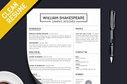 Resume/CV, a Resume Template by resumetemplathttps://d3es (Thumbnail 1 of 4)