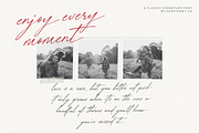 Clarance Nevertary, a Script Font by Shopifont.co (Thumbnail 10 of 13)