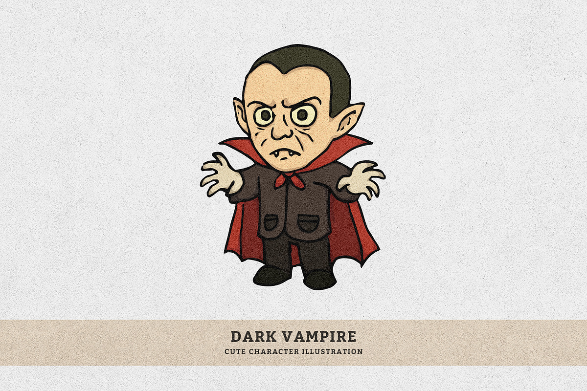 Creepy Horror Villains Illustration, an Illustration by MEANDSTUDIO (Photo 11 of 11)
